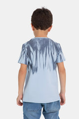 Skyblue Printed Tshirt