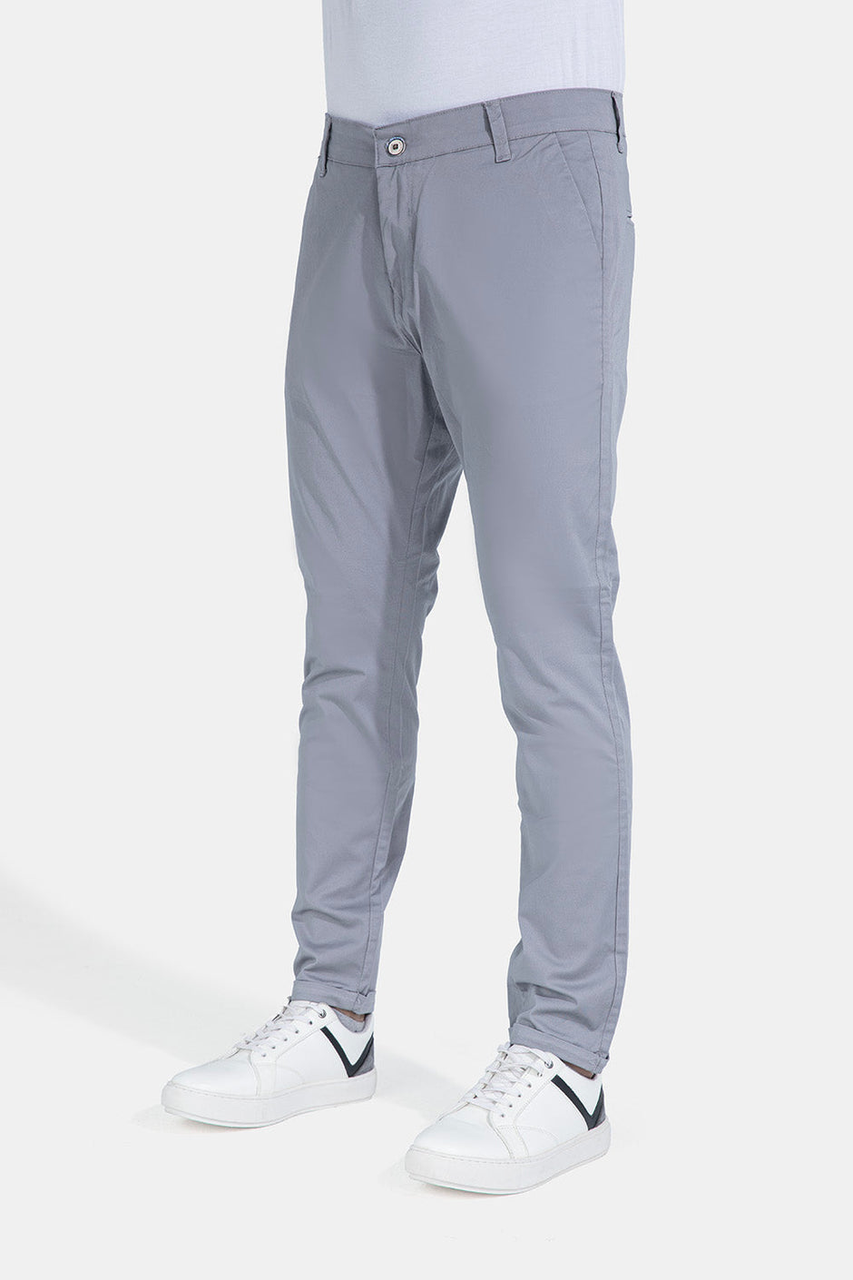 Grey Classic Pants