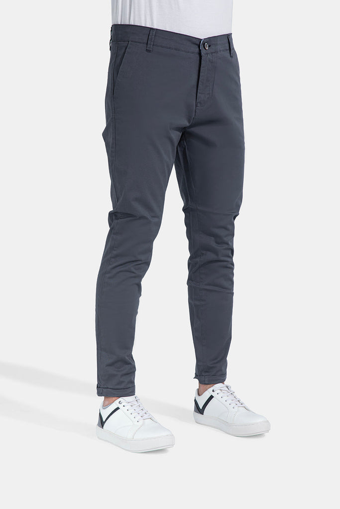 D Grey Classic Pants