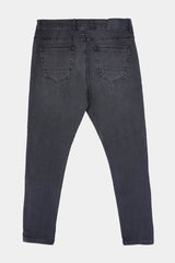 Dark Grey Carrot Fit Jean Pants