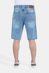 Light Navy Slim Fit Short