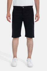 Black Slim Fit Short