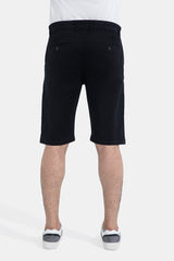 Black Slim Fit Short