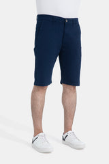 Navy Slim Fit Short