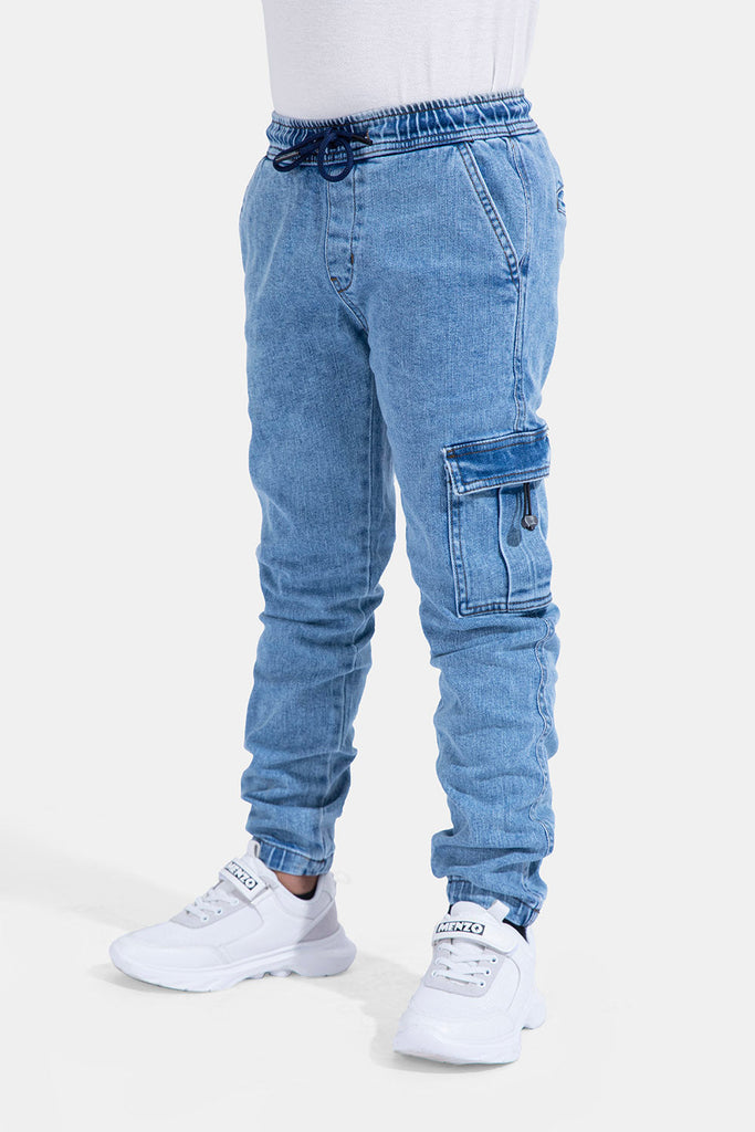 L Blue Jeans Pants Jogger