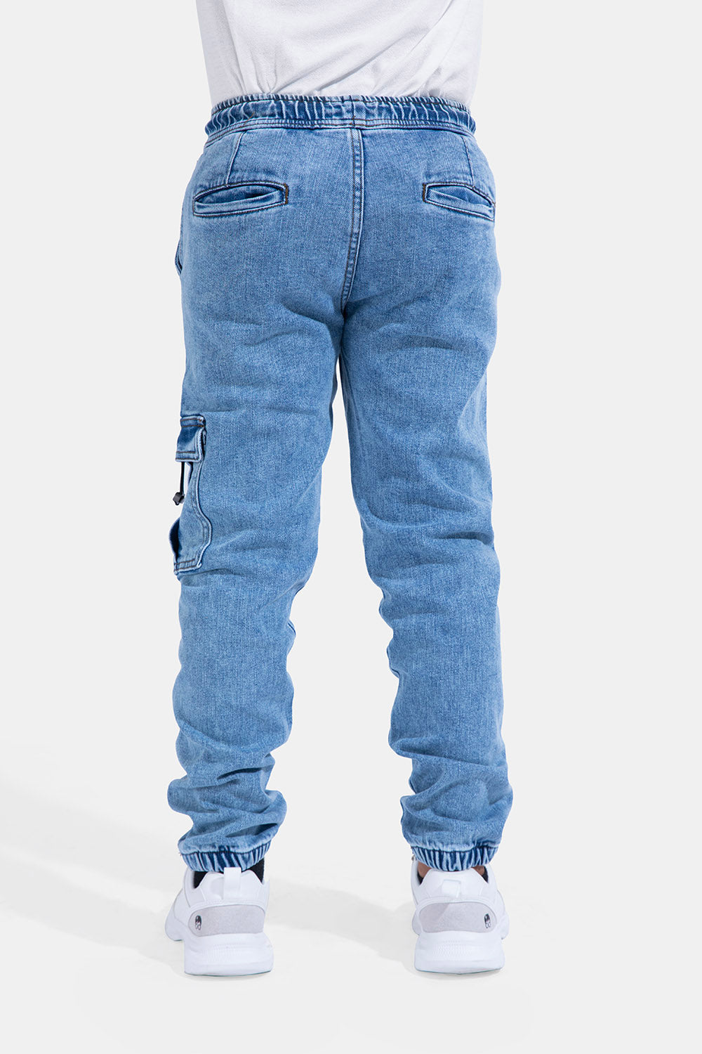 L Blue Jeans Pants Jogger