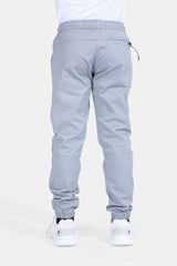 Silver Chino Pants Jogger