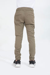 Khaki Chino Pants Jogger