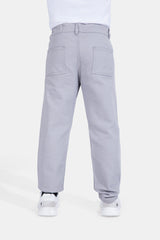 Silver Chino Pants Jogger