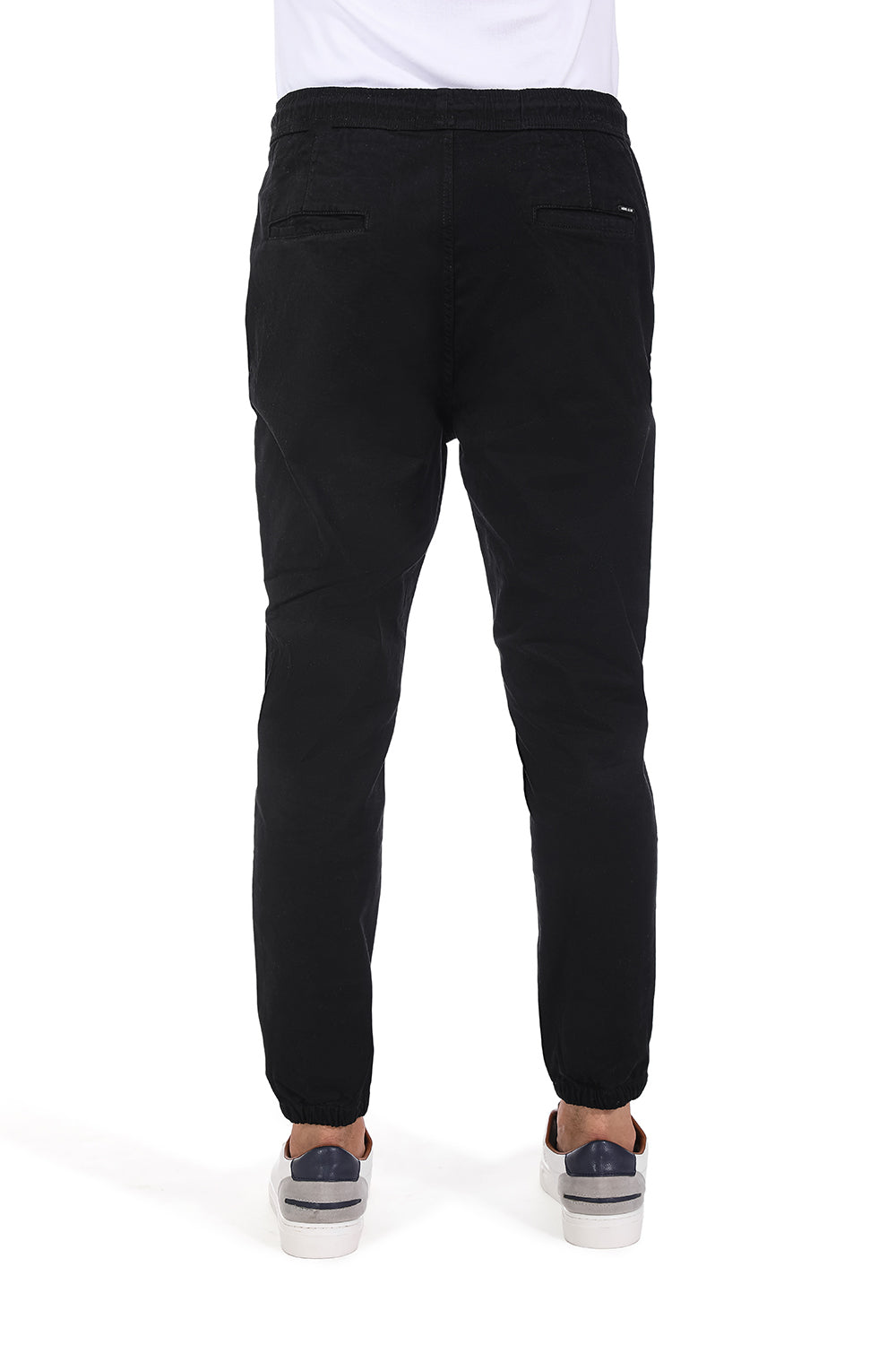 Black Slim Fit Jogger Pants