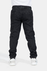 black jeans pants jogger