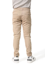 beige gabardine pants