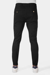 Black Slim Fit Chino Pants