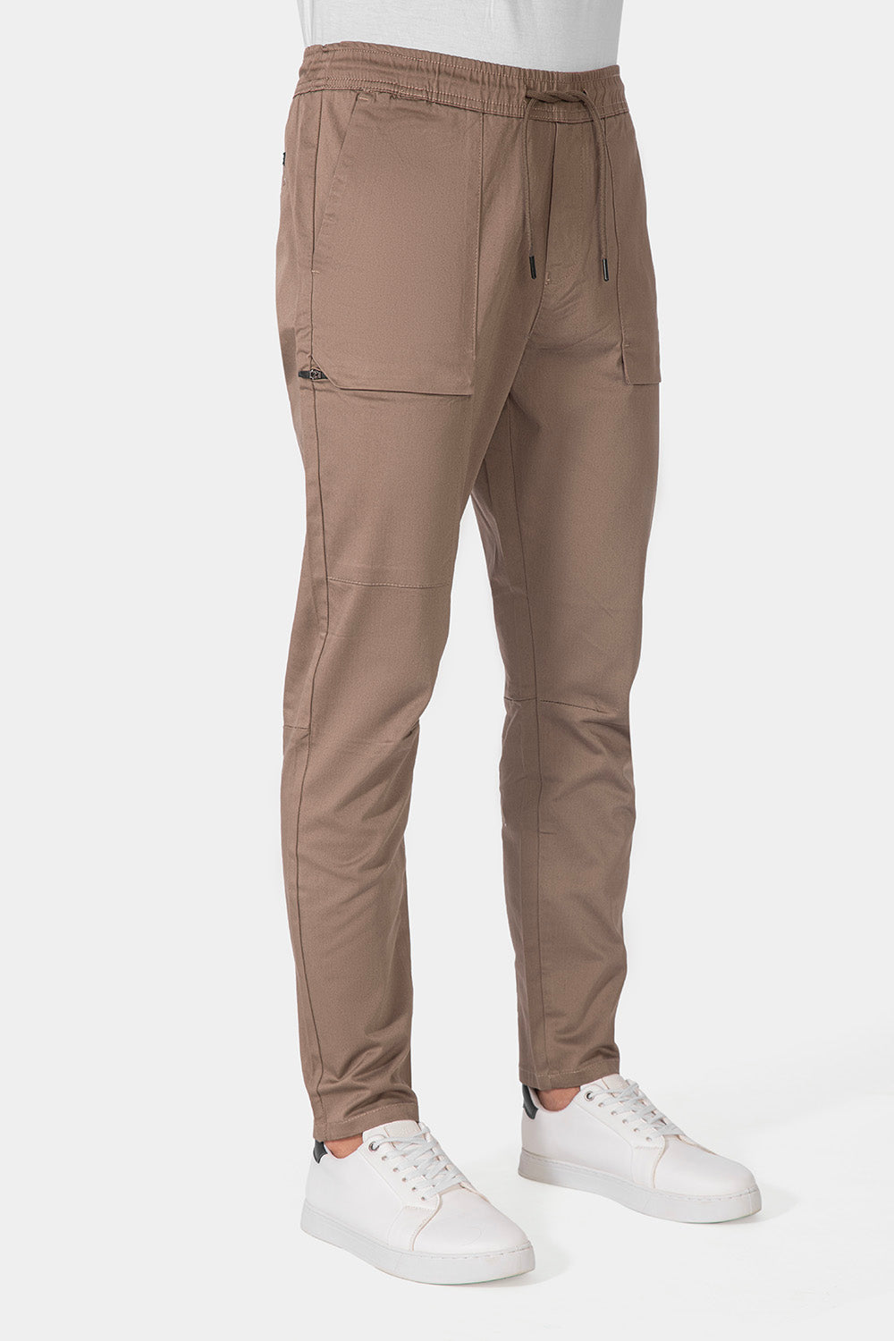 Coffee Slim Fit Jogger Pants