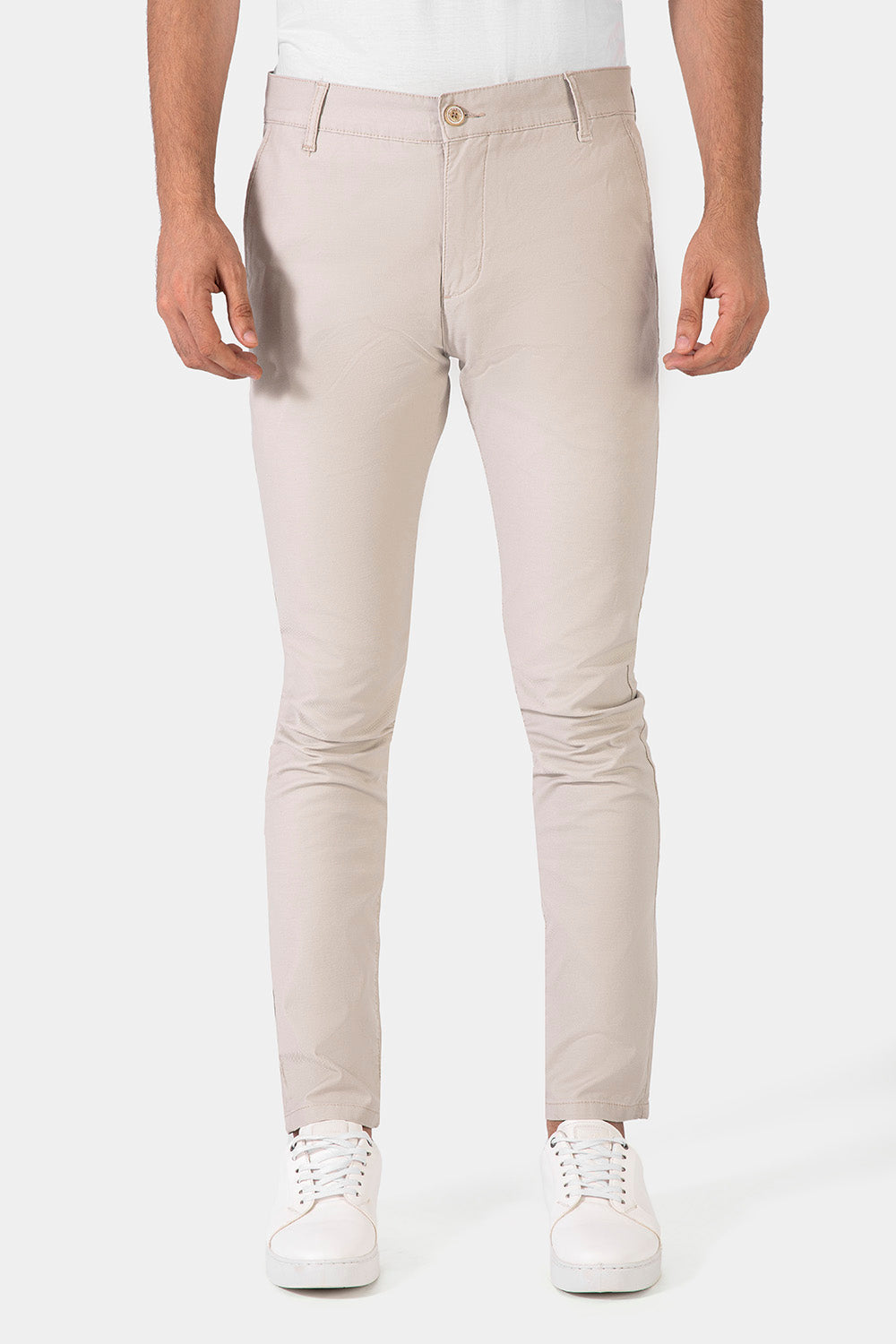 Off-White Slim Fit Chino Pants