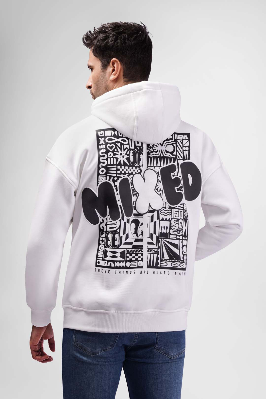 Over Size Hoodie Sweatshirt