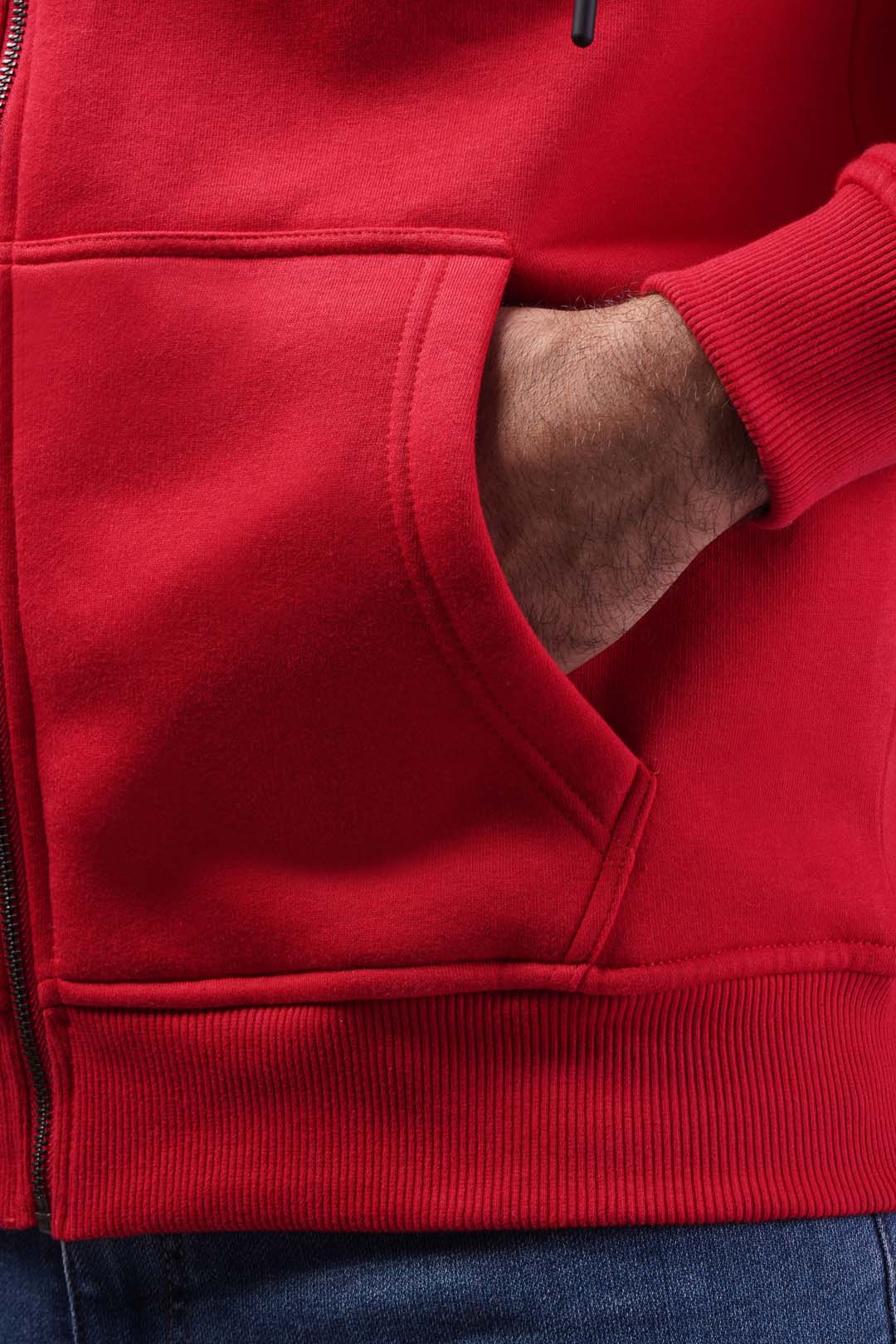 Full Zipper Hoodie Sweatshirt