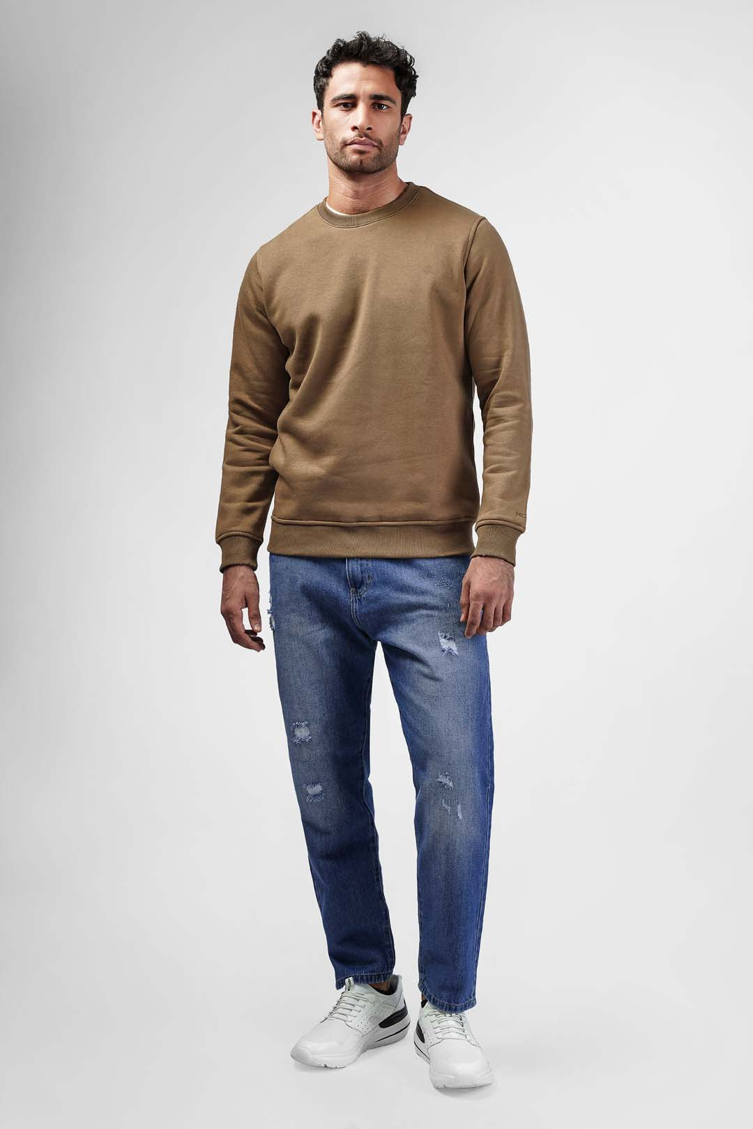 Basic Crew Neck Sweatshirt