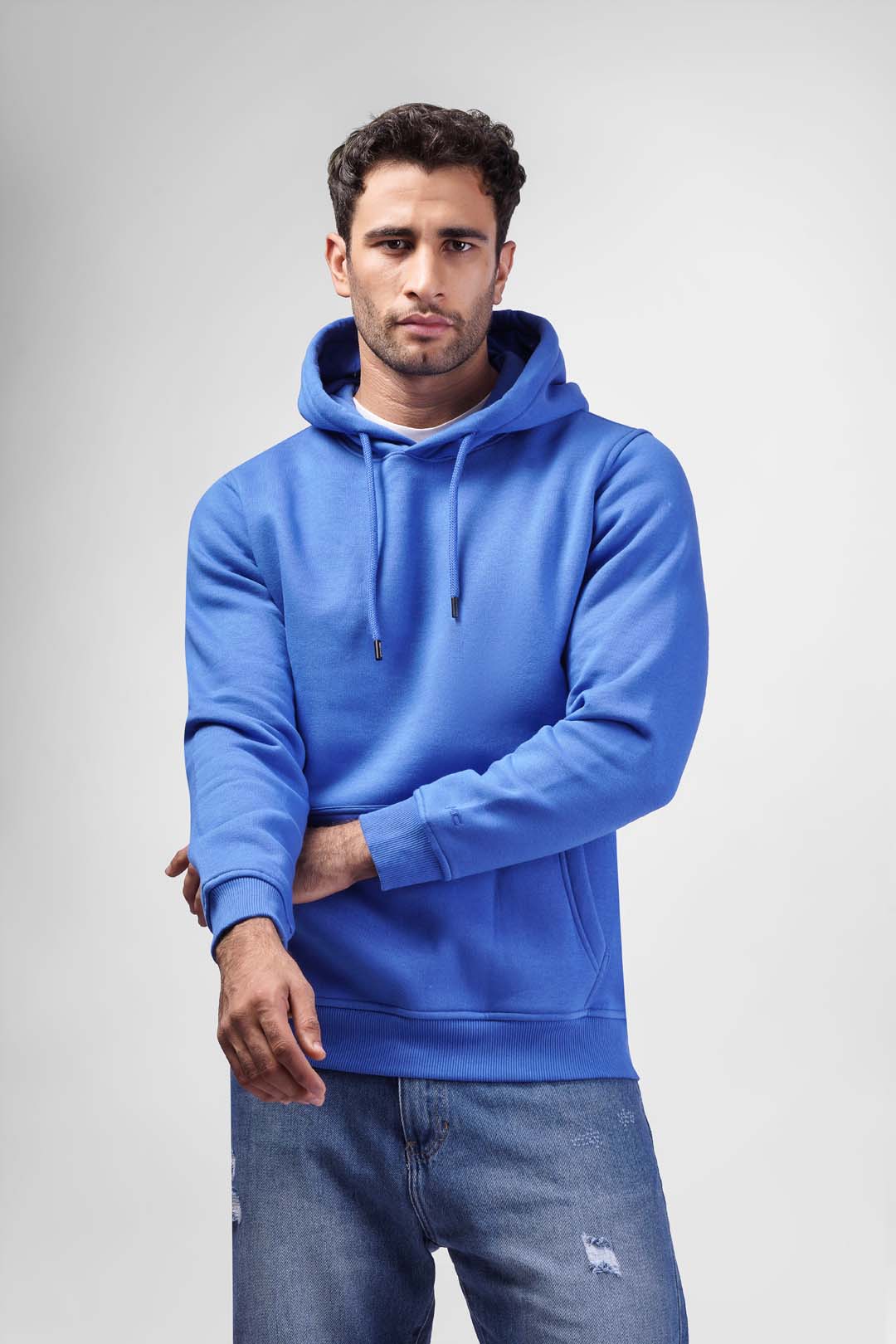 zahry Basic Hoodie Sweatshirt