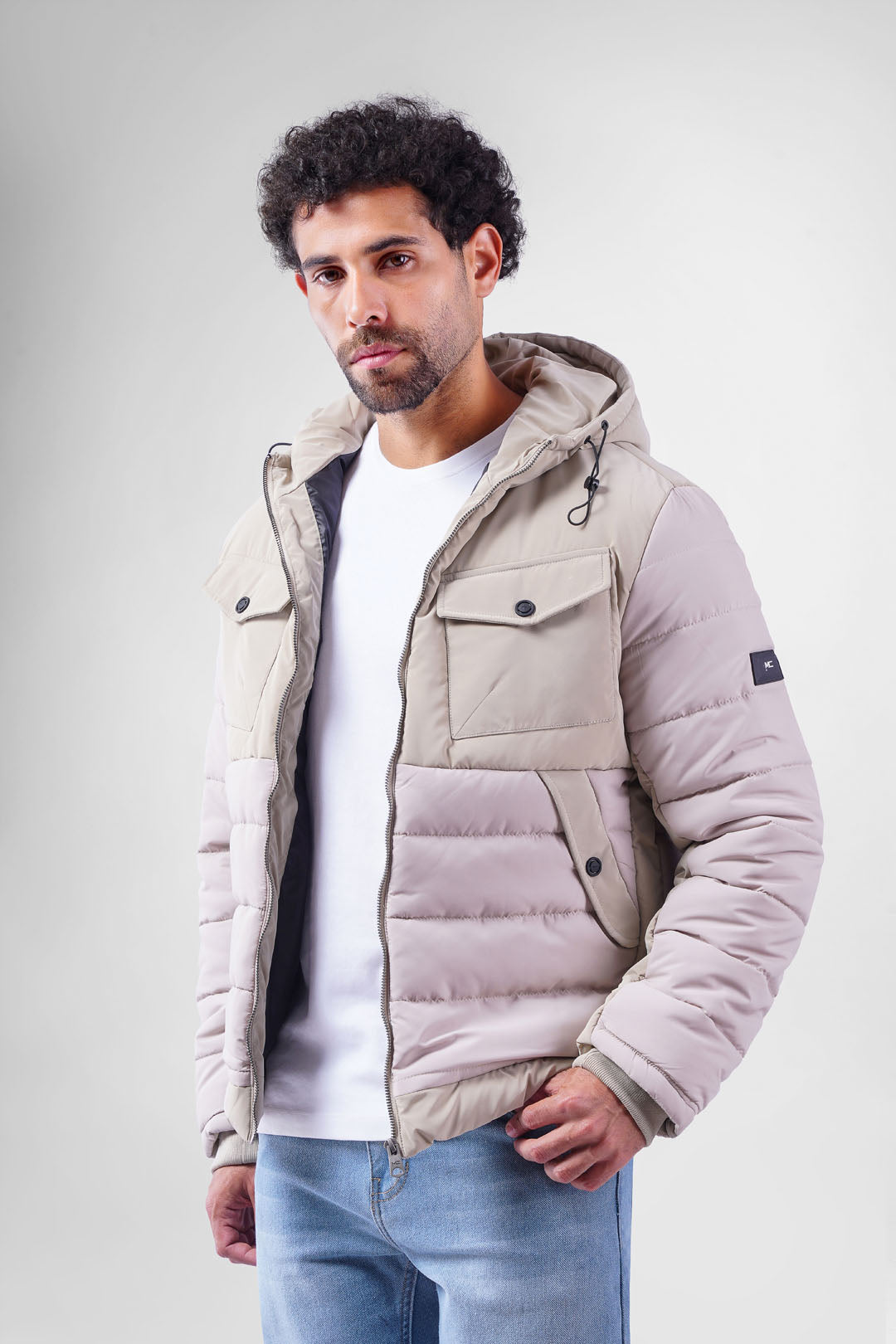 Slim Fit Puffer Jacket