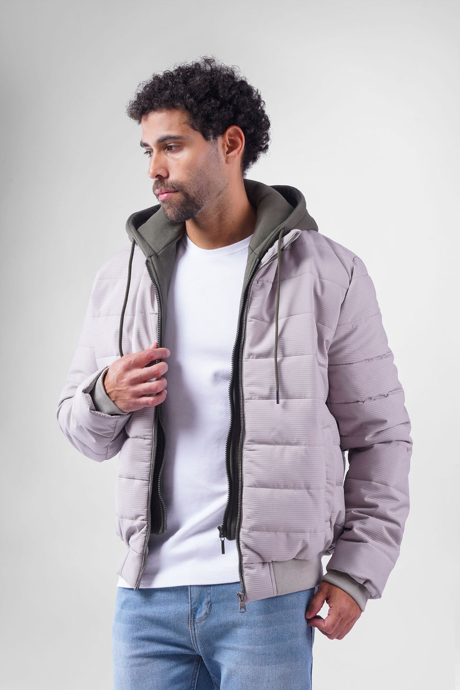 Slim Fit Puffer Jacket