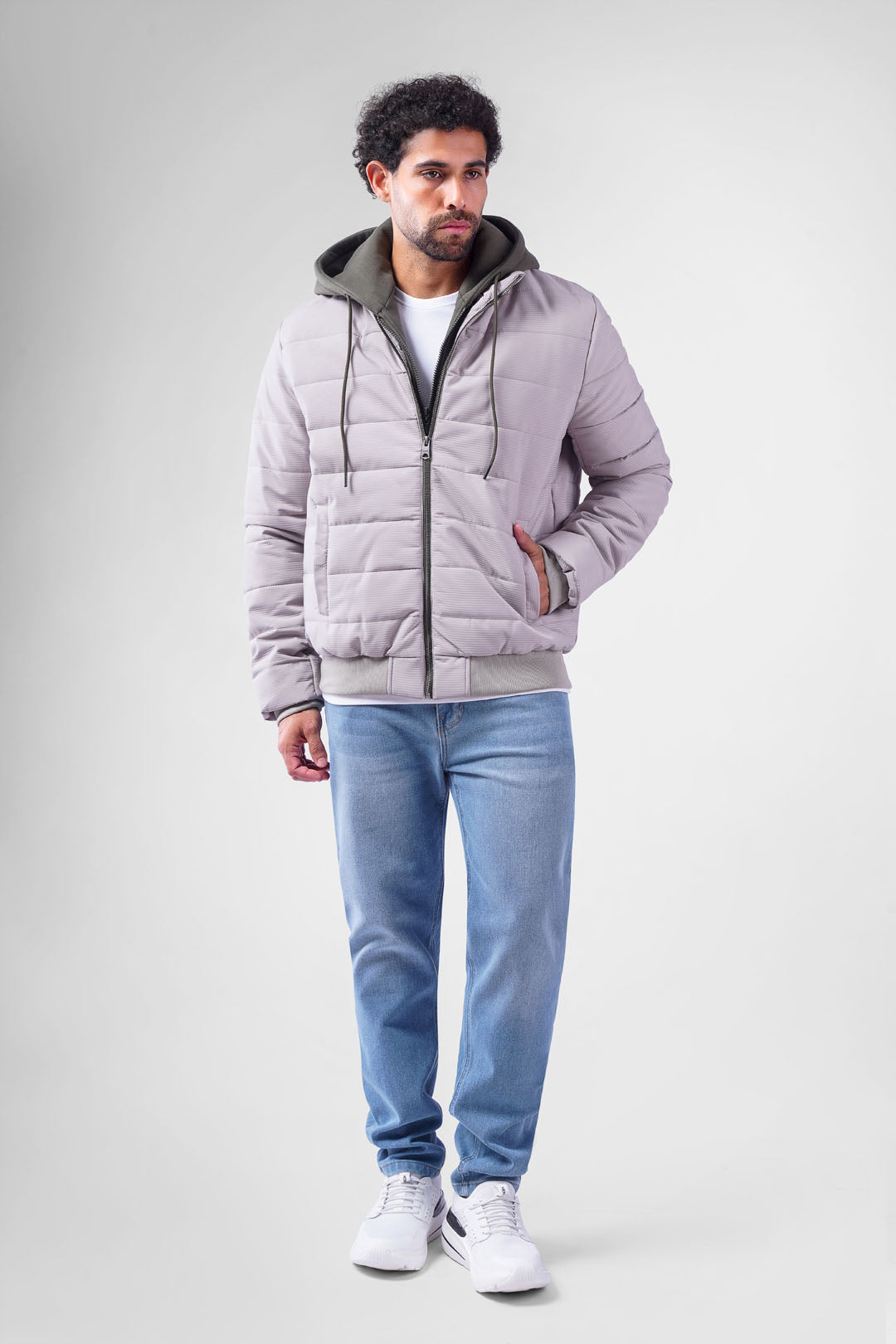 Slim Fit Puffer Jacket