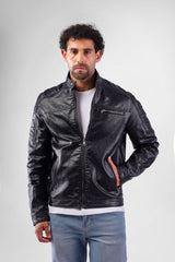 Slim Fit Leather Jacket