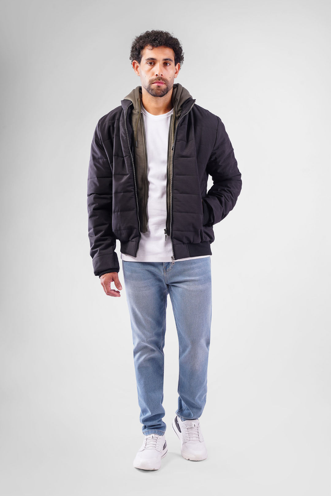 Slim Fit Puffer Jacket