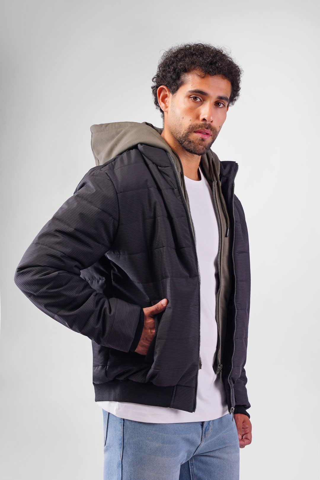 Slim Fit Puffer Jacket