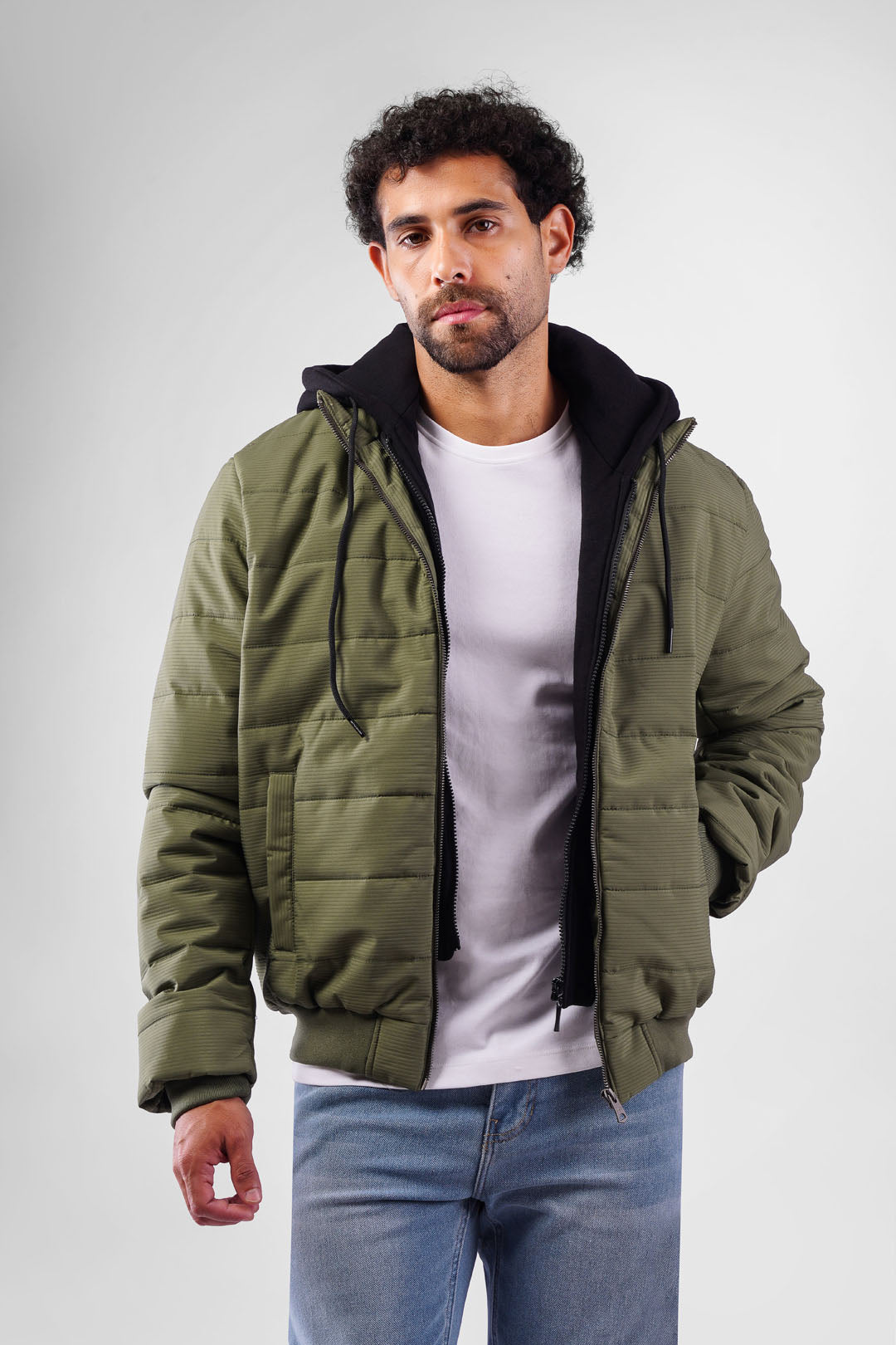 Slim Fit Puffer Jacket