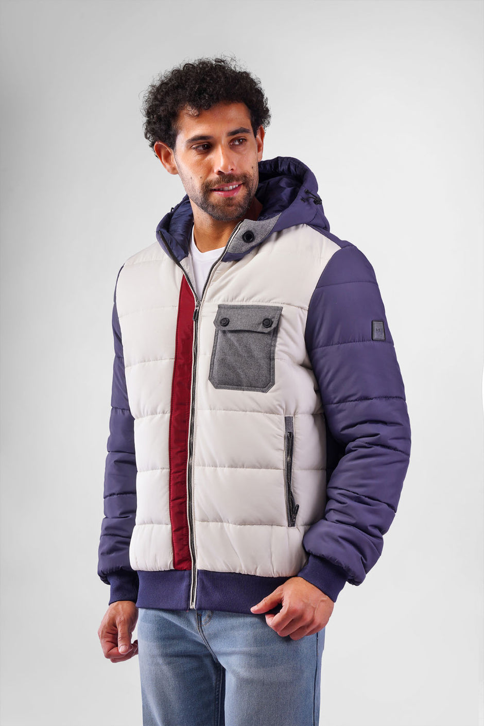 Slim Fit Puffer Jacket