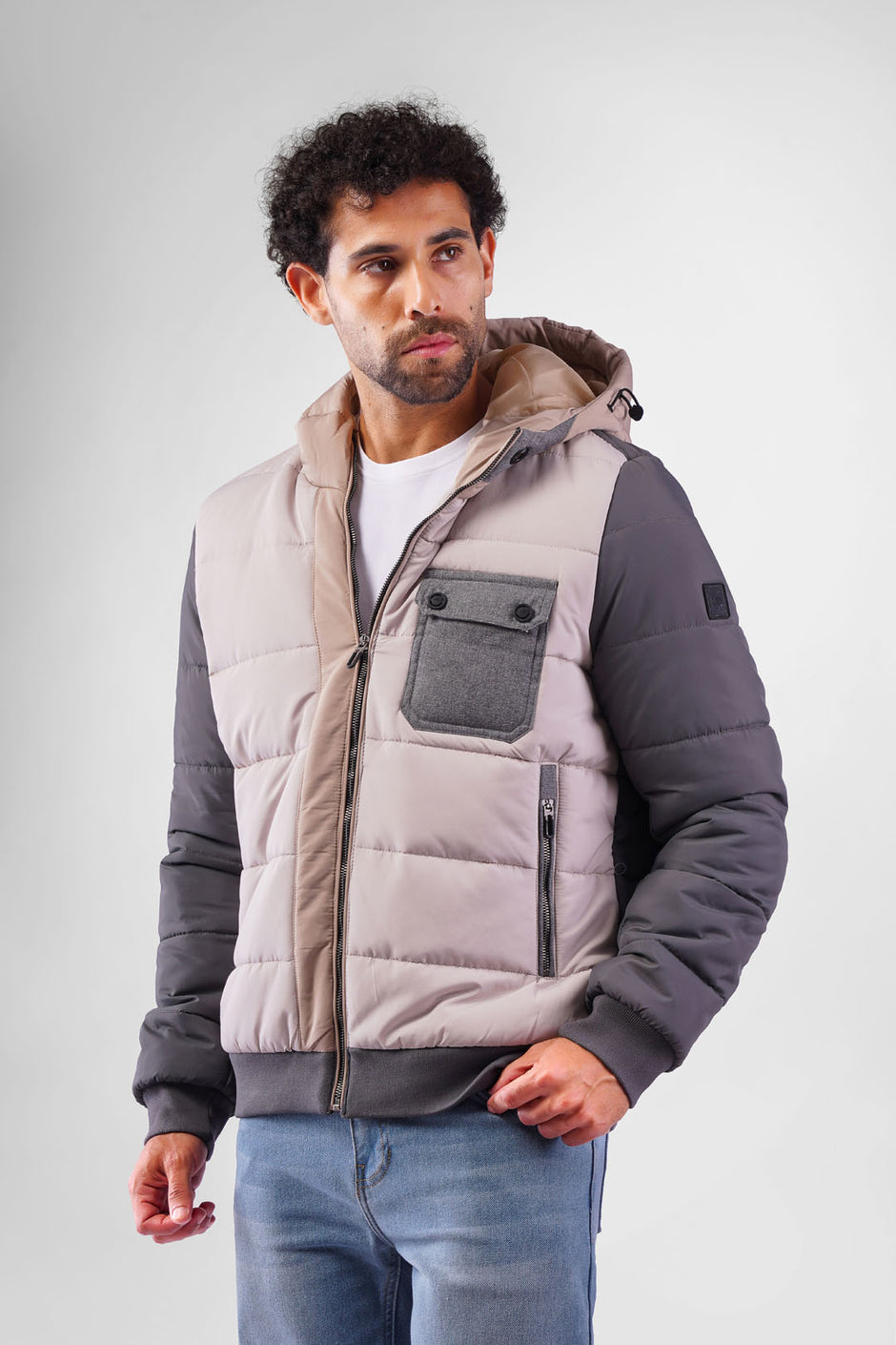 Slim Fit Puffer Jacket