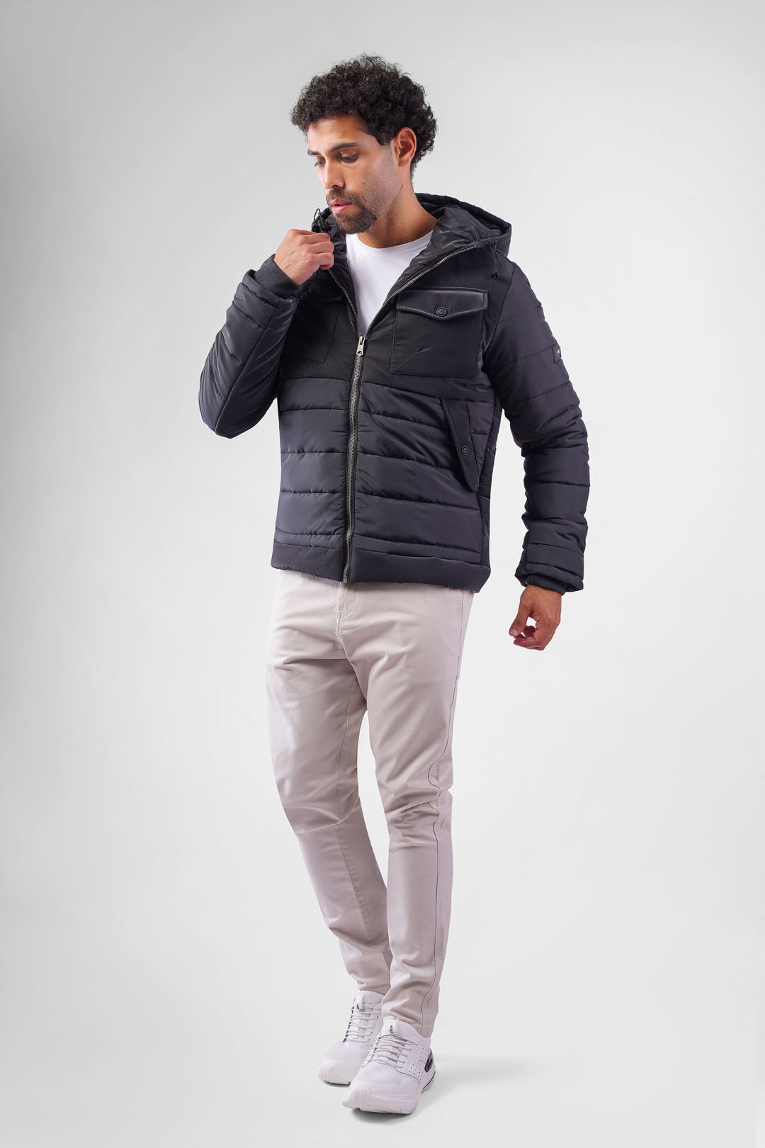 Slim Fit Puffer Jacket