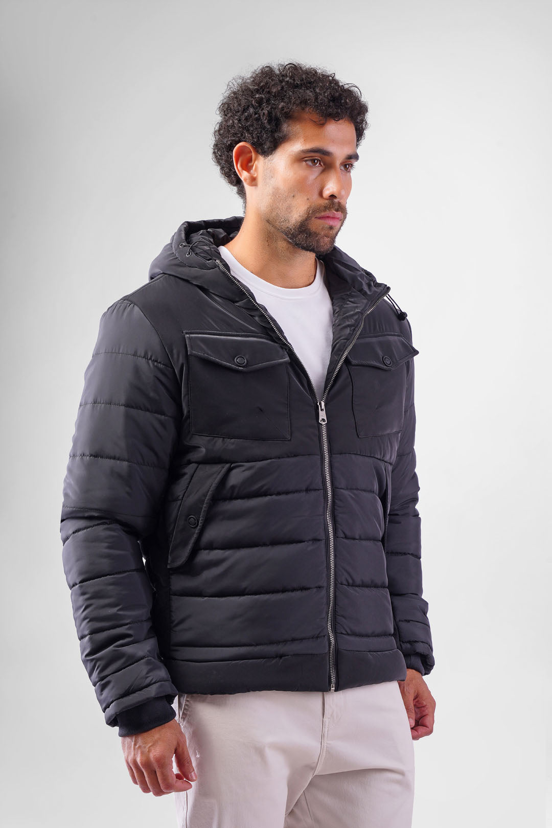 Slim Fit Puffer Jacket