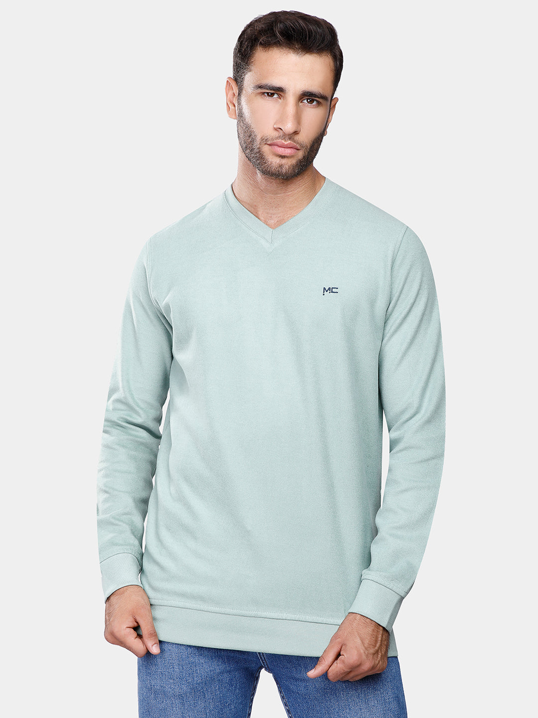 V Neck Sweatshirt