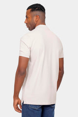 Light Grey Basic Polo Shirt