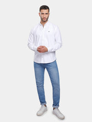 White Soft Oxford Slim Fit Shirt