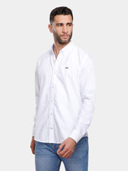 White Soft Oxford Slim Fit Shirt