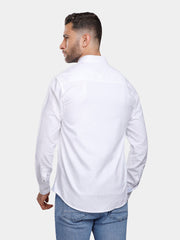 White Soft Oxford Slim Fit Shirt