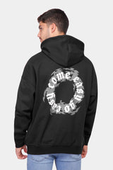 Black Hoodie Over Size Sweatshirt