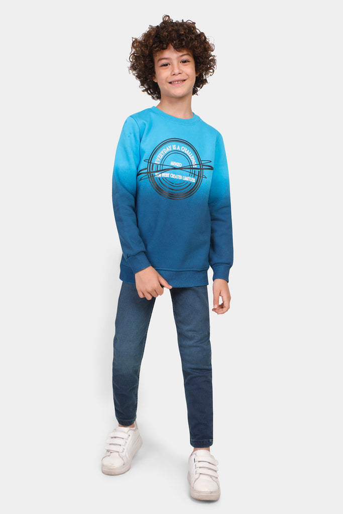 terquois round sweatshirt