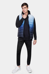 Navy Slim Fit Casual Vest