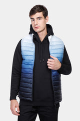 Navy Slim Fit Casual Vest