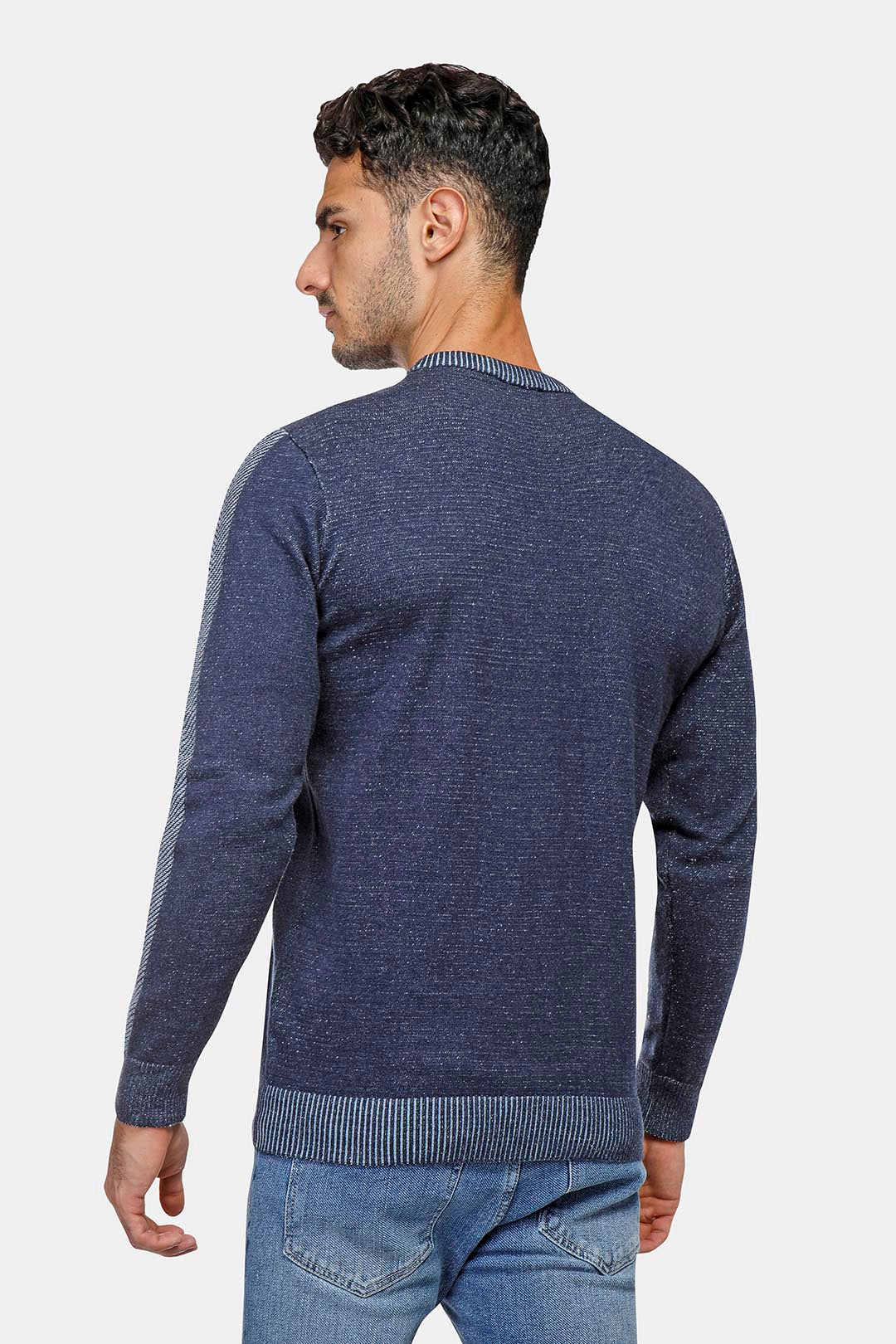 Navy Crew Neck Pullover