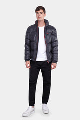 Navy Puffer Jacket