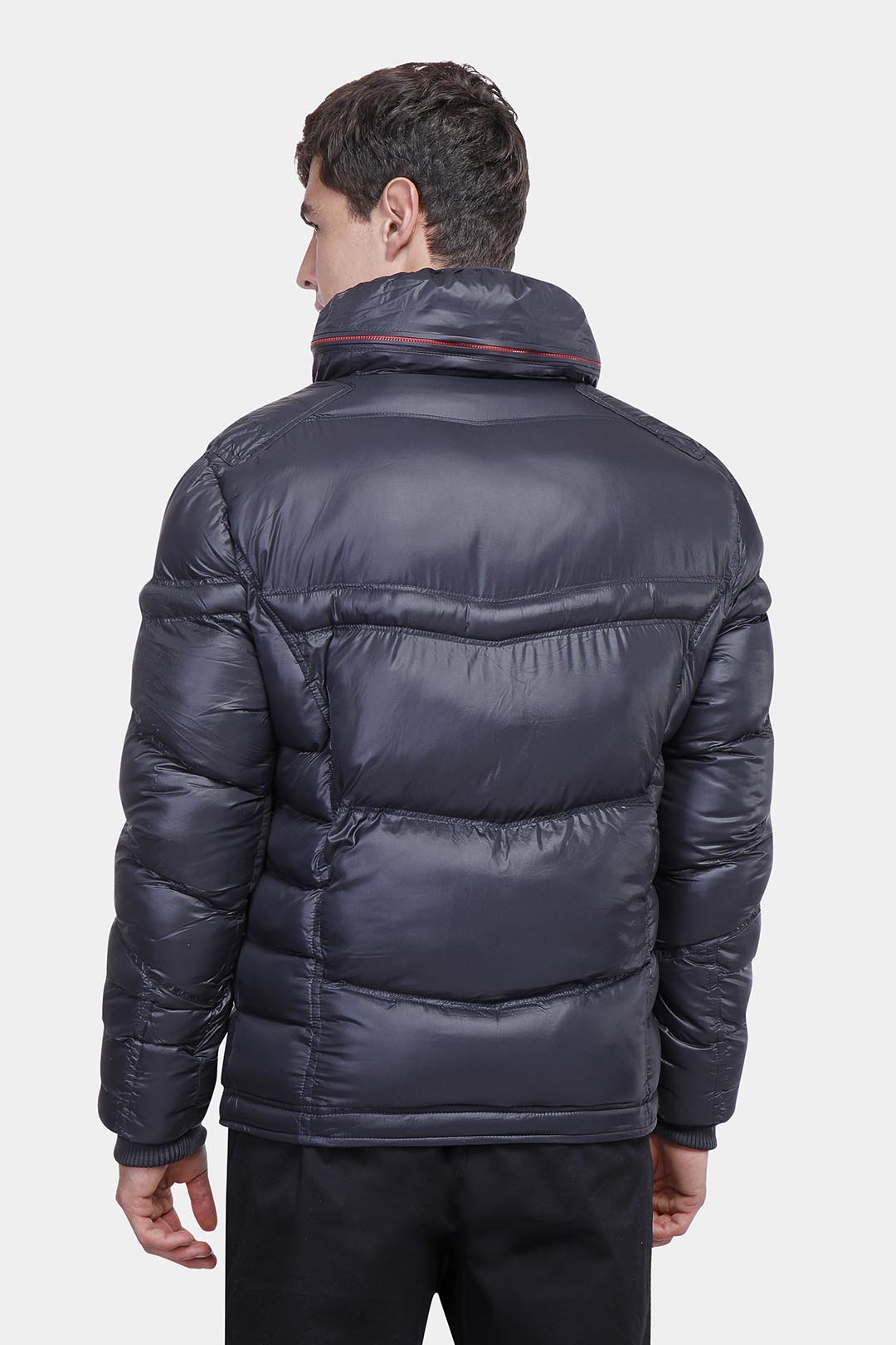 Navy Puffer Jacket