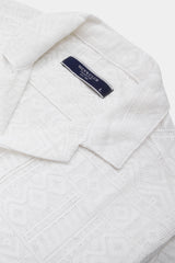 White Short Sleeve Slim Fit Shirt