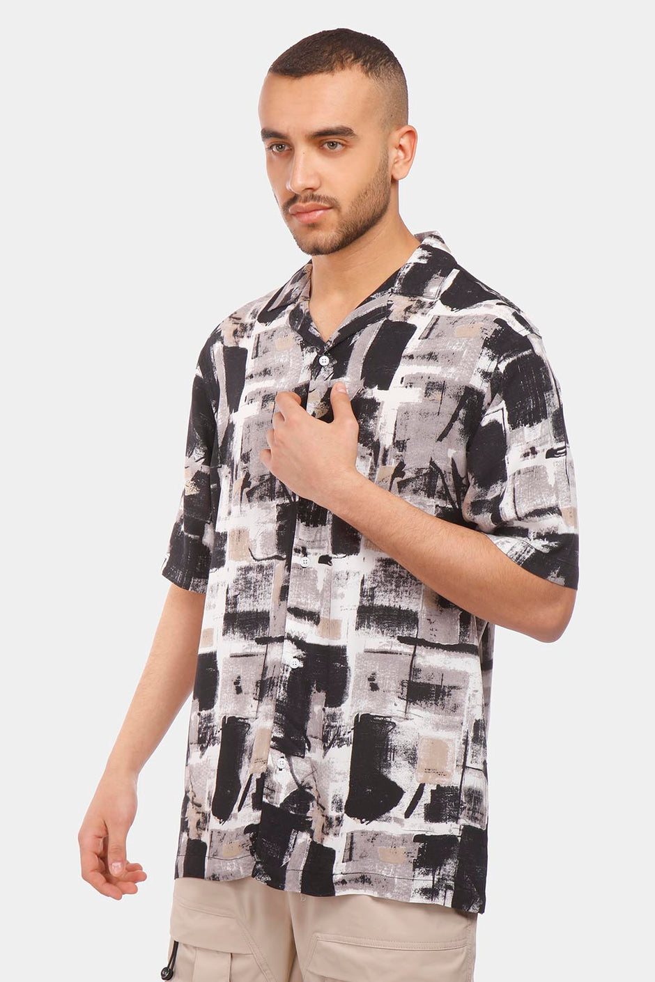 shirt black 001/s24/m102268