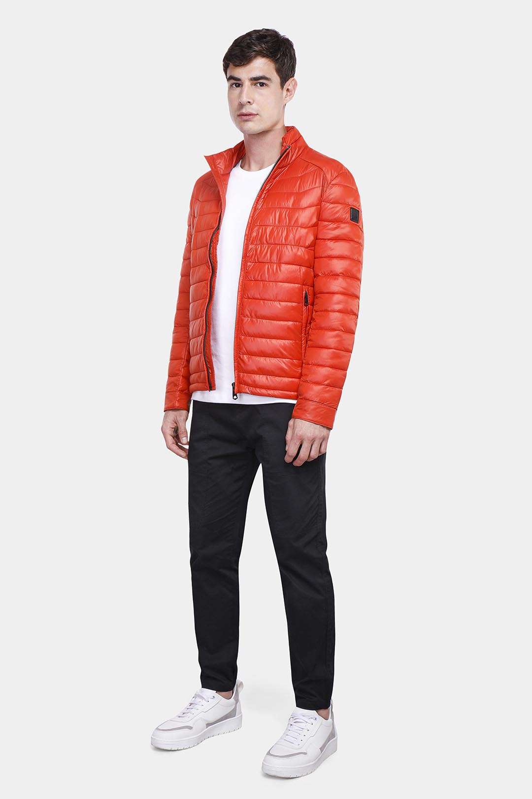 Orange Bomber Jacket