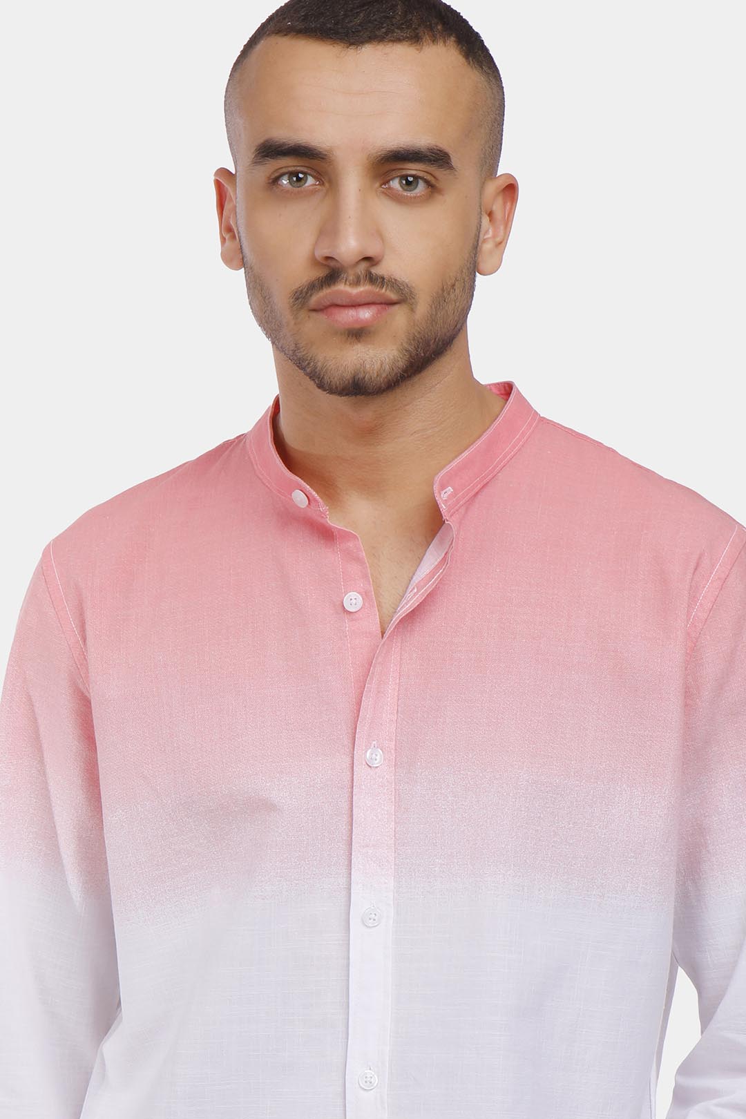 Cashmere Degrade Slim Fit Shirt